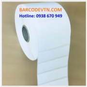 Cuộn giấy decal in mã vạch tem nhãn barcode nhiệt 60×30