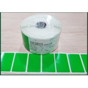 Giấy decal in mã vạch 1 tem pvc 50×30 xanh lá