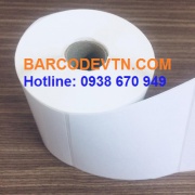 Giấy decal in nhãn mã vạch PVC 90×90 dạng cuộn