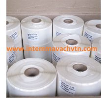 Giấy in mã vạch PVC 50x30mm x 50m-Decal PVC