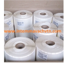 Giấy in mã vạch PVC 50x30mm x 50m-Decal PVC