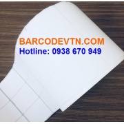 Giấy PVC in mã vạch 35×48 decal cuộn dài 50m