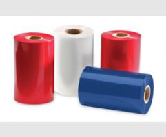 Ribbon mực in mã vạch wax resin màu cho ngành thực phẩm