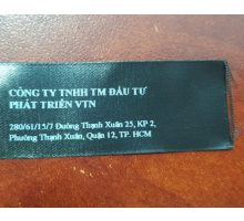 Ruy Băng Mực In Mã Vạch Màu Trắng Wax/Resin 30mm X 300m Màu Trắng