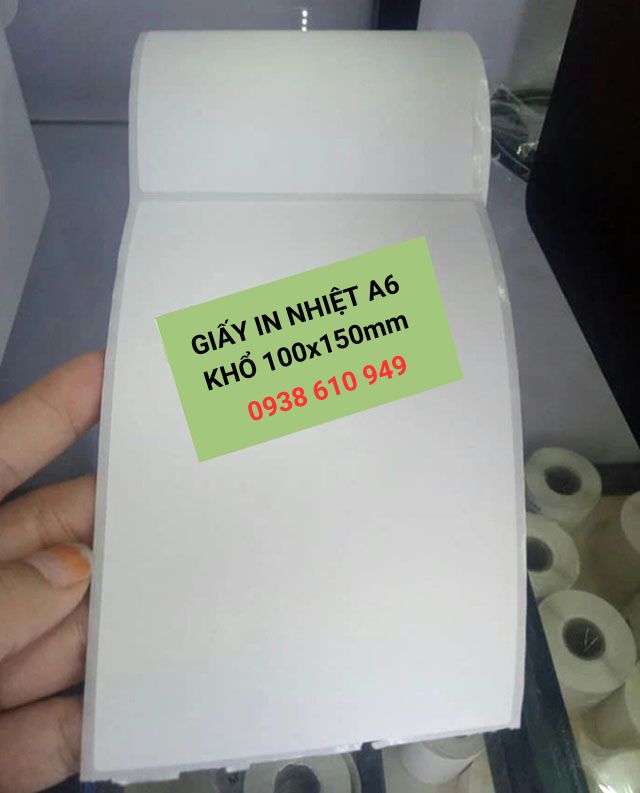 Giấy in nhiệt A6