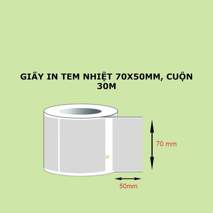 Ưu điểm giấy in decal nhiệt 70x50mm