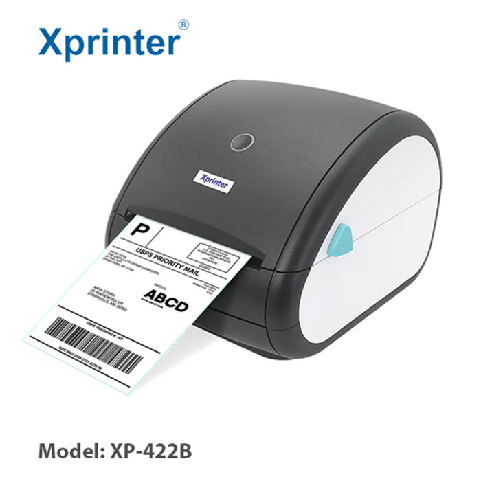 Máy in tem nhãn mã vạch Xprinter XP-422B [203dpi, Bluetooth]