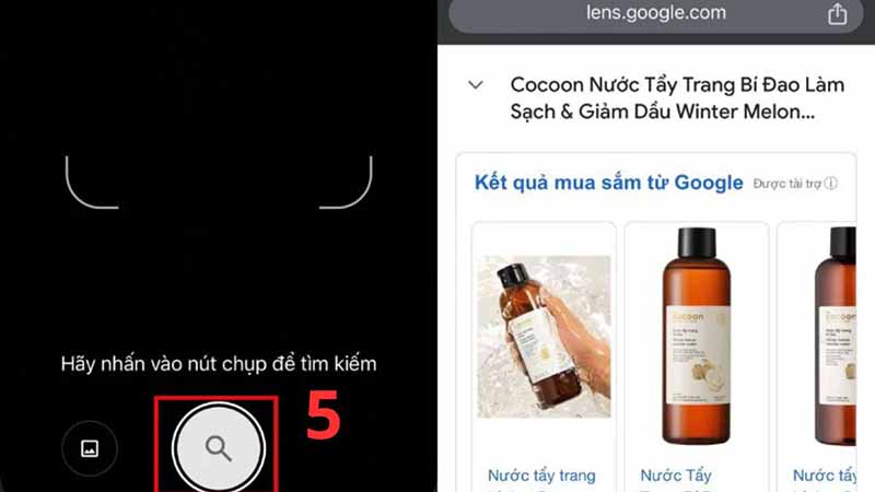 Kiểm tra mã vạch bằng Google Lens