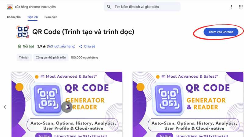 Kiểm tra mã vạch bằng Google trên máy tính
