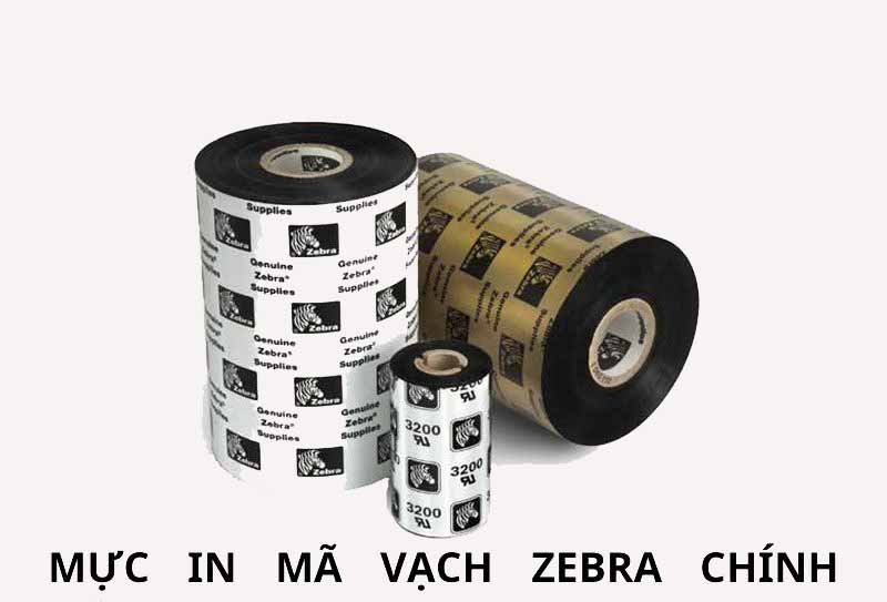 Mực in mã vạch thương hiệu Zebra